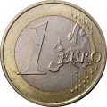 Испания 1 евро 2009 год - Хуан Карлос I