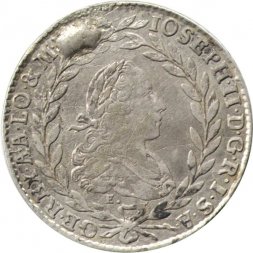Австрия 20 крейцеров 1769 год (E H-G) - Иосиф II