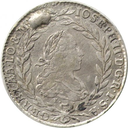 Австрия 20 крейцеров 1769 год (E H-G) - Иосиф II