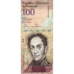 Венесуэла 100 боливаров 2011 год - VF