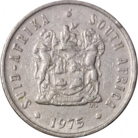 ЮАР 5 центов 1975 год