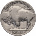 США 5 центов 1920 год - Buffalo Nickel (без отметки МД)