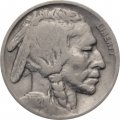 США 5 центов 1920 год - Buffalo Nickel (без отметки МД)