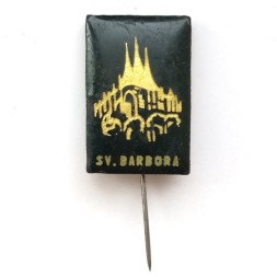 Значок-иголка Sv. Barbora. Собор Святой Варвары (Витебск)