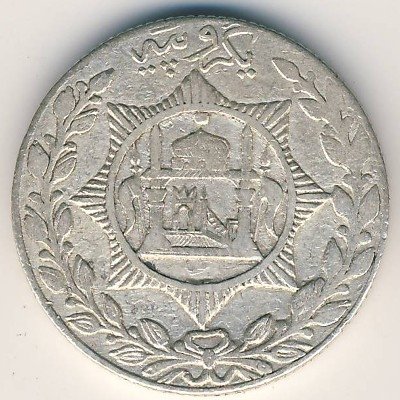 Афганистан 1 рупия 1928 год