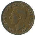 Великобритания 1/2 пенни 1952 год