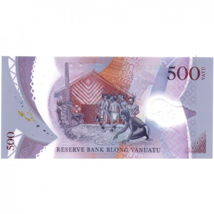 Вануату 500 вату 2017 (2019) год - Тихоокеанские игры UNC