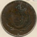 Саксония 4 пфеннига 1808 год