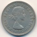 Великобритания 1 шиллинг 1959 год