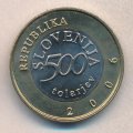 Словения 500 толаров 2006 год - 250 лет со дня рождения Антона Томажа Линхарта