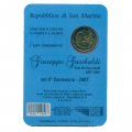 Сан-Марино 2 евро 2007 год - Джузеппе Гарибальди