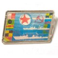 Значок День военно-морского флота СССР (переливной)