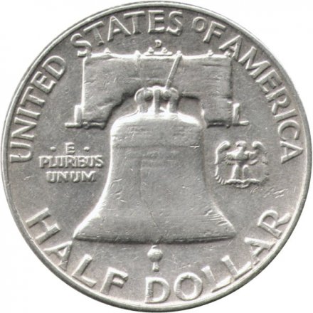 США 1/2 доллара 1958 год (D)