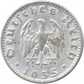 Третий Рейх 50 рейхспфеннигов 1935 год (D)