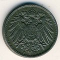 Германия 5 пфеннигов 1919 год (F)