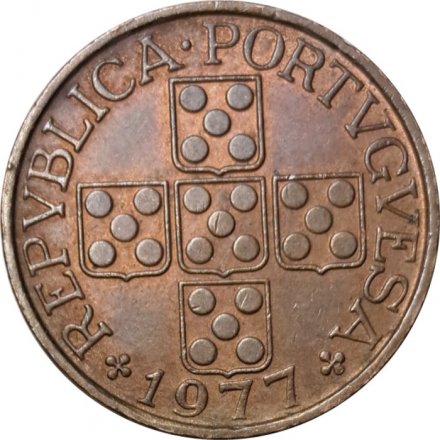 Португалия 1 эскудо 1977 год