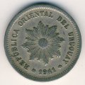 Уругвай 5 сентесимо 1941 год