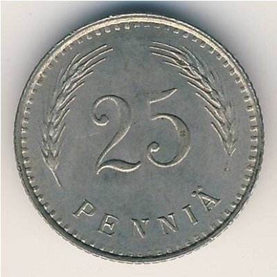 Финляндия 25 пенни 1934 год