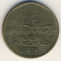 Финляндия 5 марок 1974 год