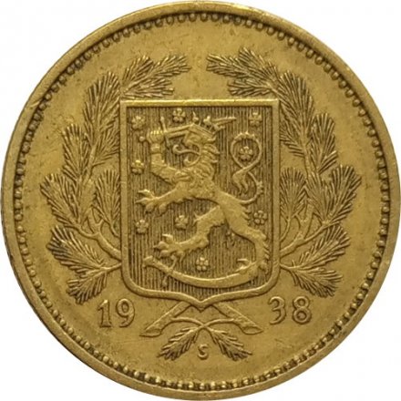 Финляндия 5 марок 1938 год