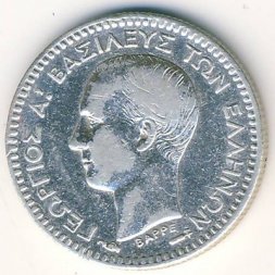 Греция 50 лепт 1883 год