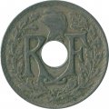 Франция 25 сантимов 1924 год