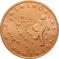 Словения 5 евроцентов 2019 год