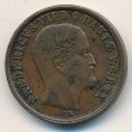 Дания 1 ригсбанкскиллинг 1853 год