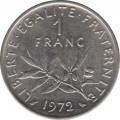 Франция 1 франк 1972 год