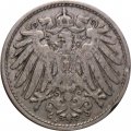 Германия 10 пфеннигов 1911 год (J)
