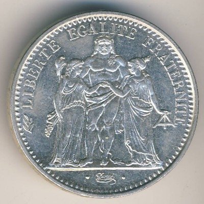 Франция 10 франков 1972 год