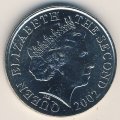 Джерси 10 пенсов 2002 год
