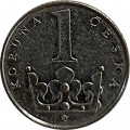 Чехия 1 крона 1995 год