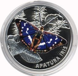 Беларусь 20 рублей 2013 год - Переливница большая (Apatura iris)