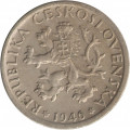 Чехословакия 1 крона 1946 год