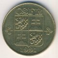 ЧСФР 1 крона 1991 год