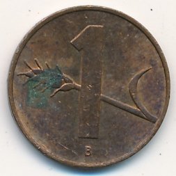 Швейцария 1 раппен 1963 год