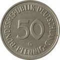 ФРГ 50 пфеннигов 1981 год (G)