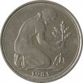 ФРГ 50 пфеннигов 1981 год (G)