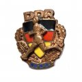 Значок DDR. ГДР. Легкая атлетика. 1956