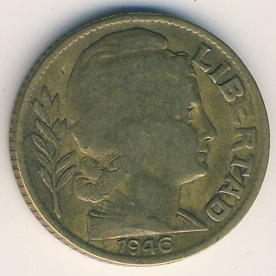 Аргентина 10 сентаво 1946 год