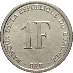 Бурунди 1 франк 2003 год - Герб