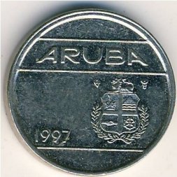 Аруба 5 центов 1997 год