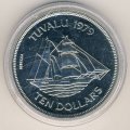 Тувалу 10 долларов 1979 год