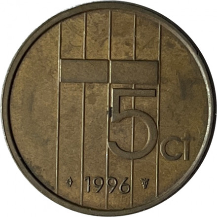 Нидерланды 5 центов 1996 год