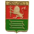 Значок Судогда. Владимирская губерния. Герб. Серия &quot;Квадраты&quot;