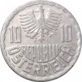 Австрия 10 грошей 1986 год