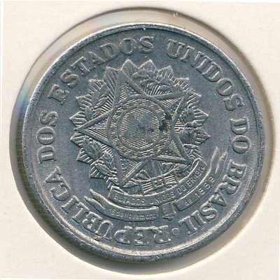 Бразилия 2 крузейро 1960 год