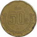 Мексика 50 сентаво 2009 год