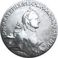 1 рубль 1764 год СПБ-TI-ЯI Екатерина II (1762 - 1796) - VF